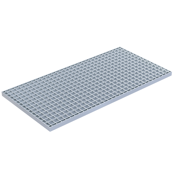 Galvanized iron grating
