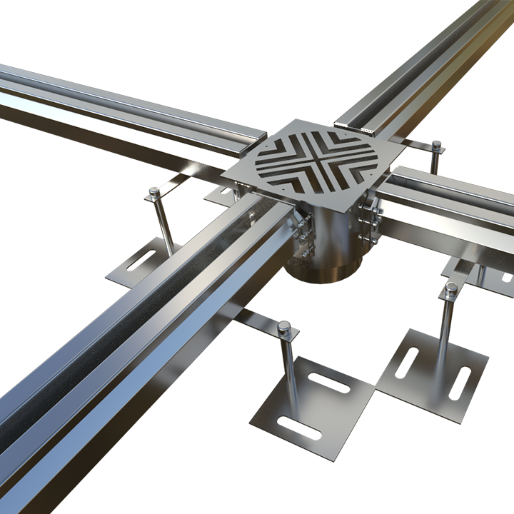 linear sloted kitchen drain